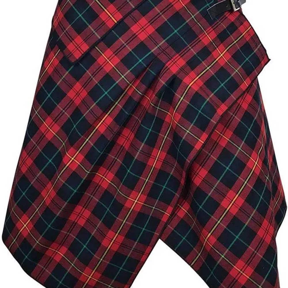 The Celtic Ranch Red Tartan Skirt